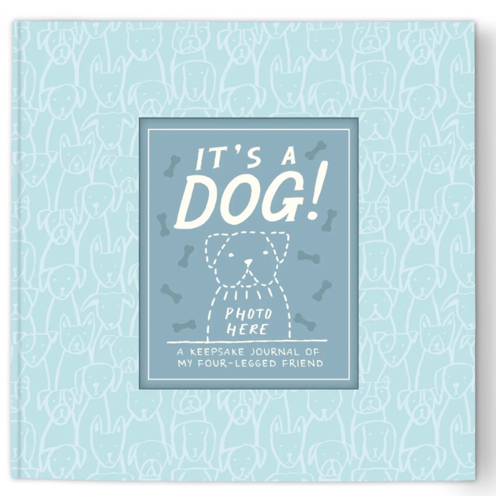 “It’s a Dog!” hard cover dog keepsake journal-NWT - 2 available